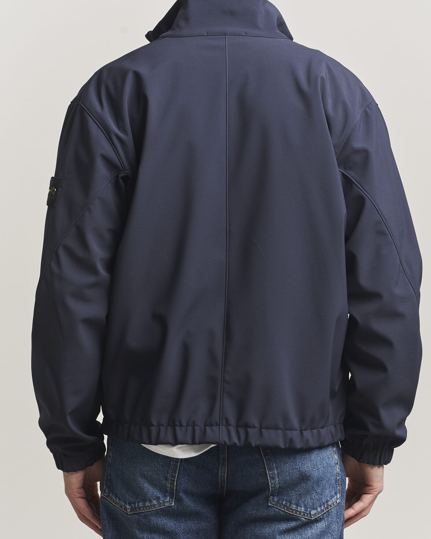 Mies | Takit | Stone Island | Soft Shell Jacket Navy
