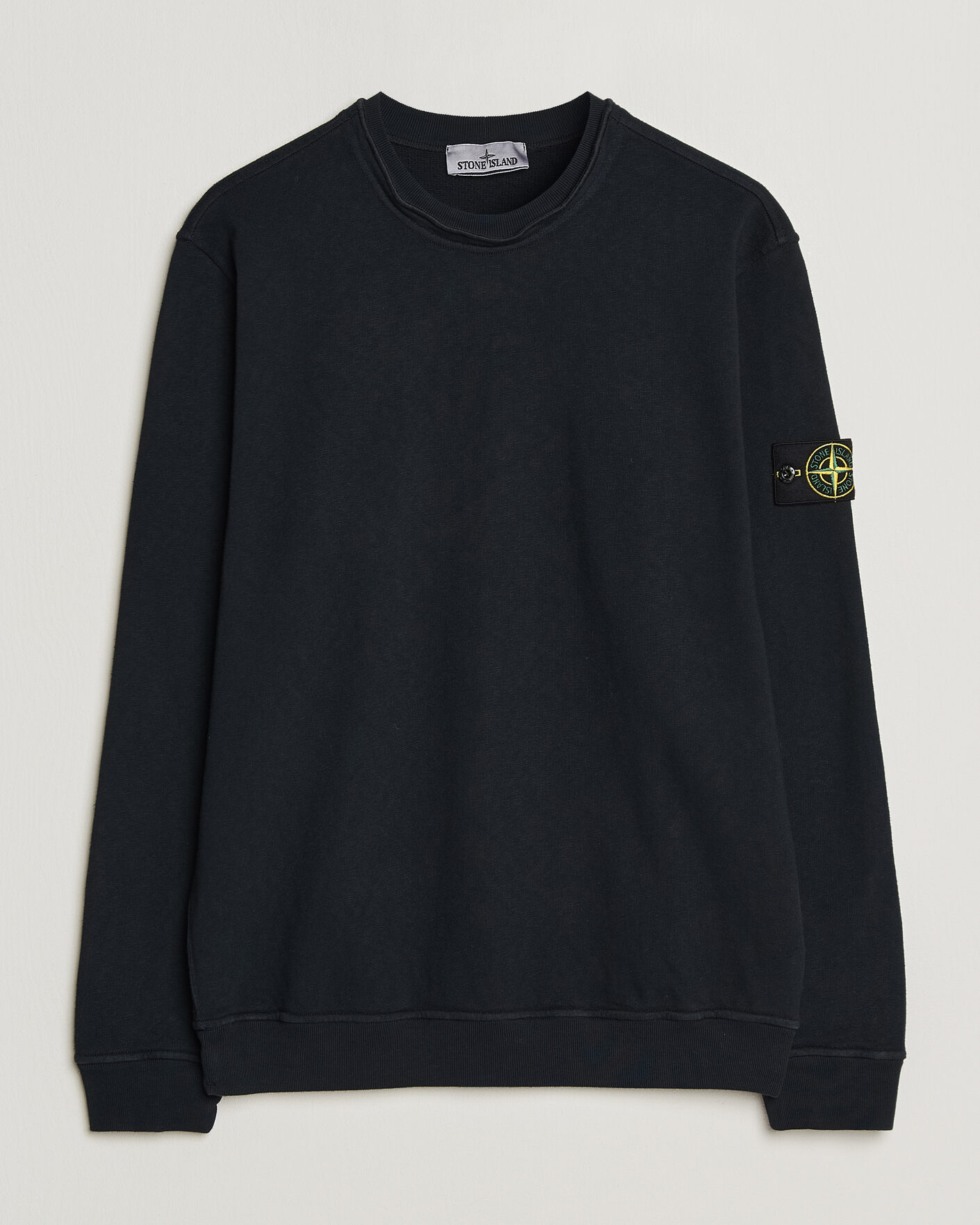 Mies | Puserot | Stone Island | Old Dyed Cotton Sweatshirt Navy