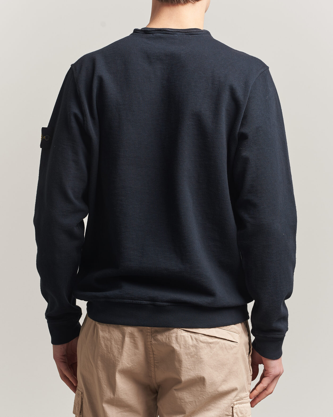 Mies | Puserot | Stone Island | Old Dyed Cotton Sweatshirt Navy