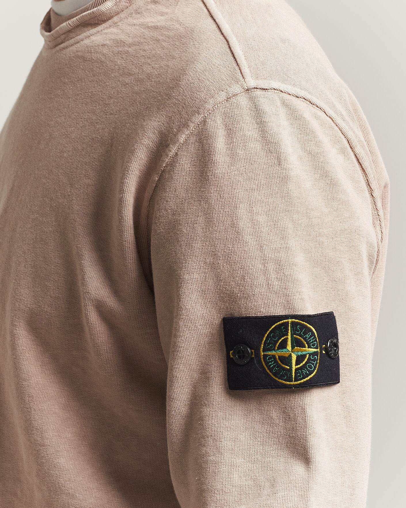Mies | Puserot | Stone Island | Old Dyed Cotton Sweatshirt Desert