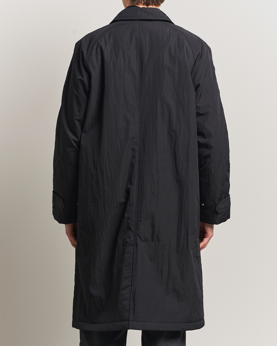 Mies | Takit | Sunflower | Relaxed Nylon Coat Black