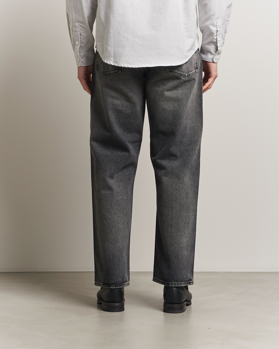 Mies | Farkut | Sunflower | Loose Jeans New Black Worn