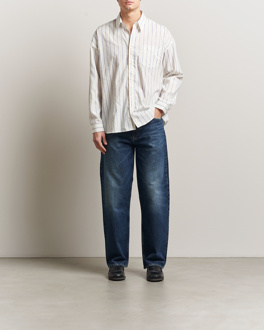 Mies | Kauluspaidat | Sunflower | Loose Jeans Dark Blue Worn
