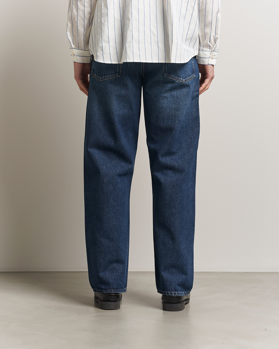 Mies | Kauluspaidat | Sunflower | Loose Jeans Dark Blue Worn