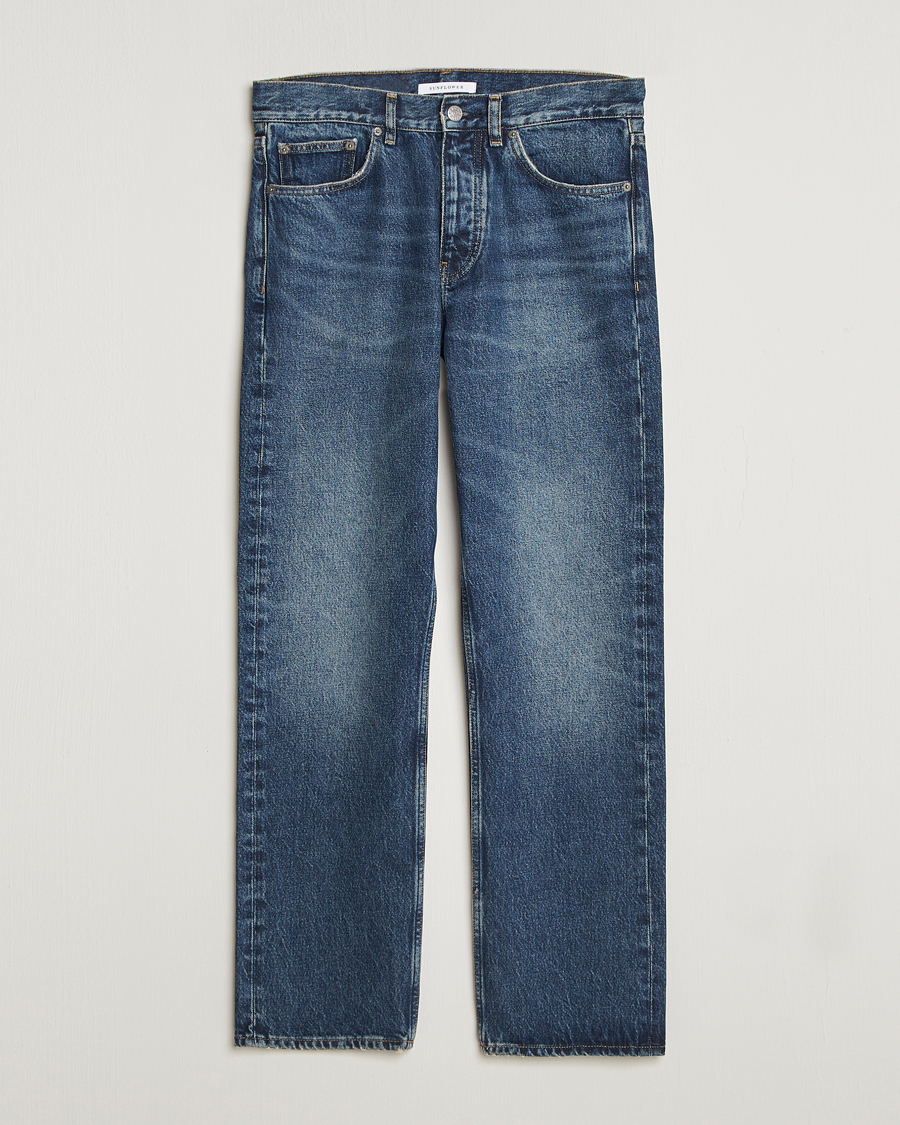 Mies | Housut | Sunflower | Standard Jeans Dark Blue Worn