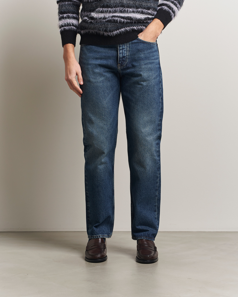 Mies | Housut | Sunflower | Standard Jeans Dark Blue Worn