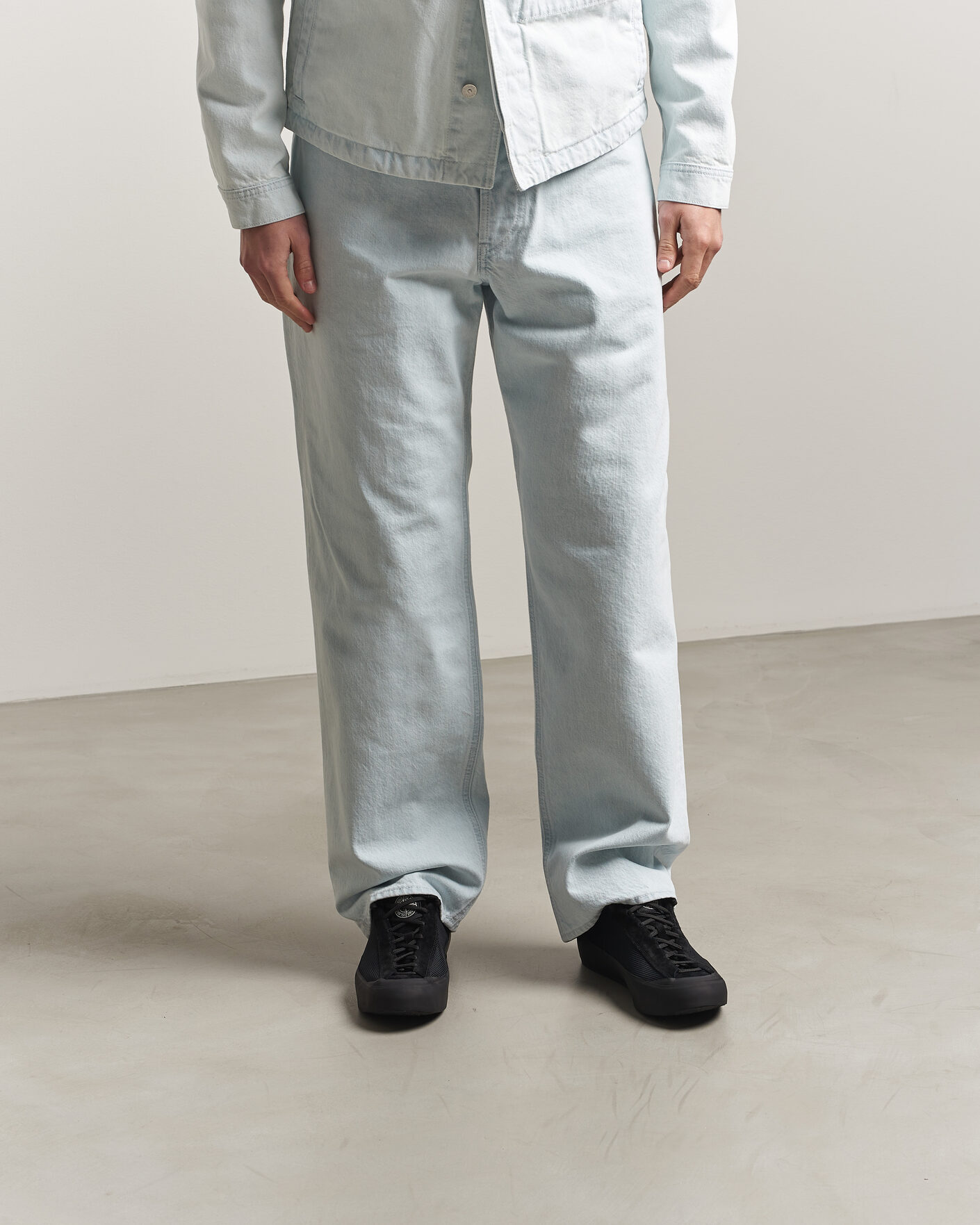 Mies | Tennarit | Stone Island | Low Top Sneakers Black