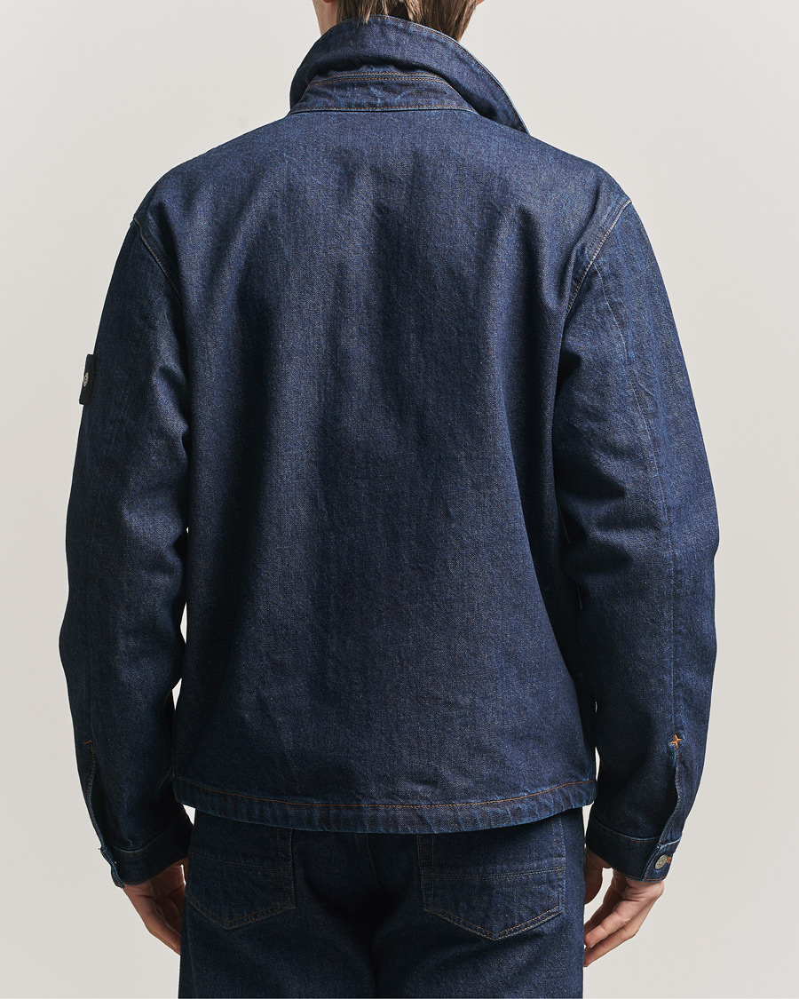 Mies | Takit | Stone Island | Denim Jacket Blue Rinse