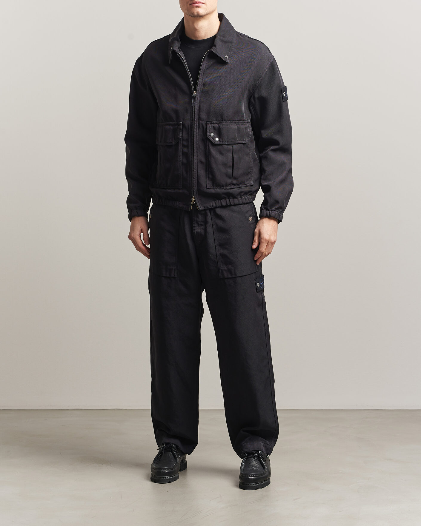 Mies | Takit | Stone Island | Bomber Jacket Navy Blue