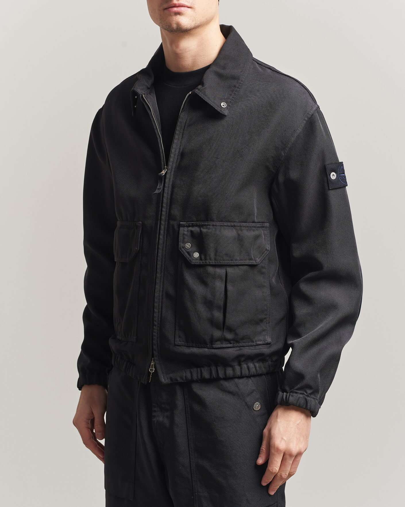Mies | Takit | Stone Island | Bomber Jacket Navy Blue