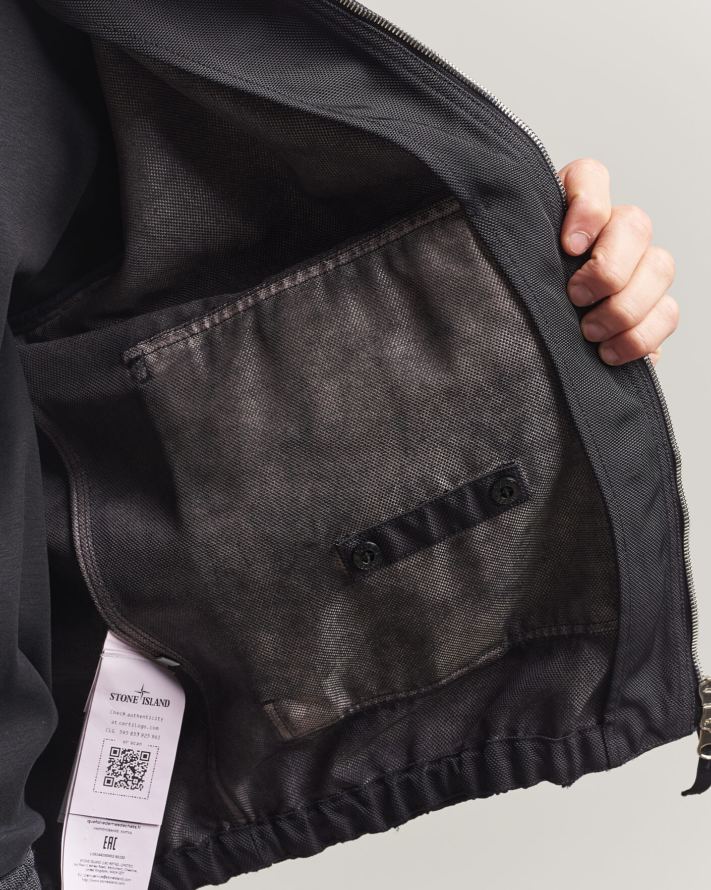 Mies | Takit | Stone Island | Bomber Jacket Navy Blue