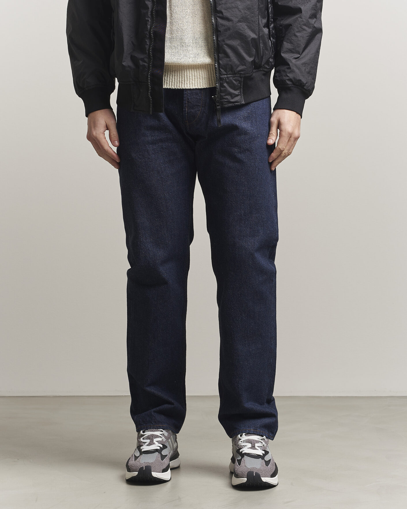 Mies | Farkut | Stone Island | Straight Fit Denim Jeans Blue Rinse
