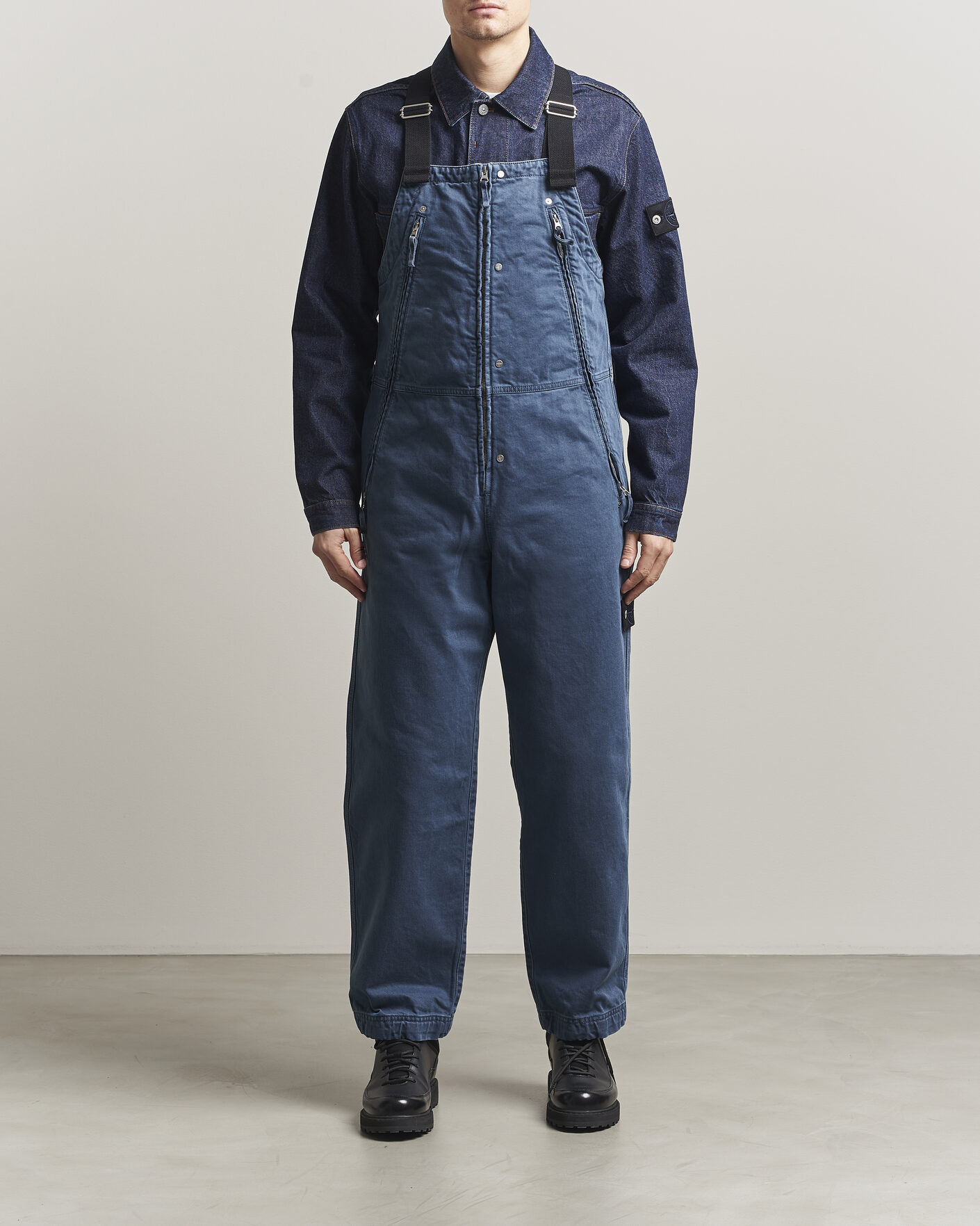 Mies | Kauluspaidat | Stone Island | Denim Overall Indigo