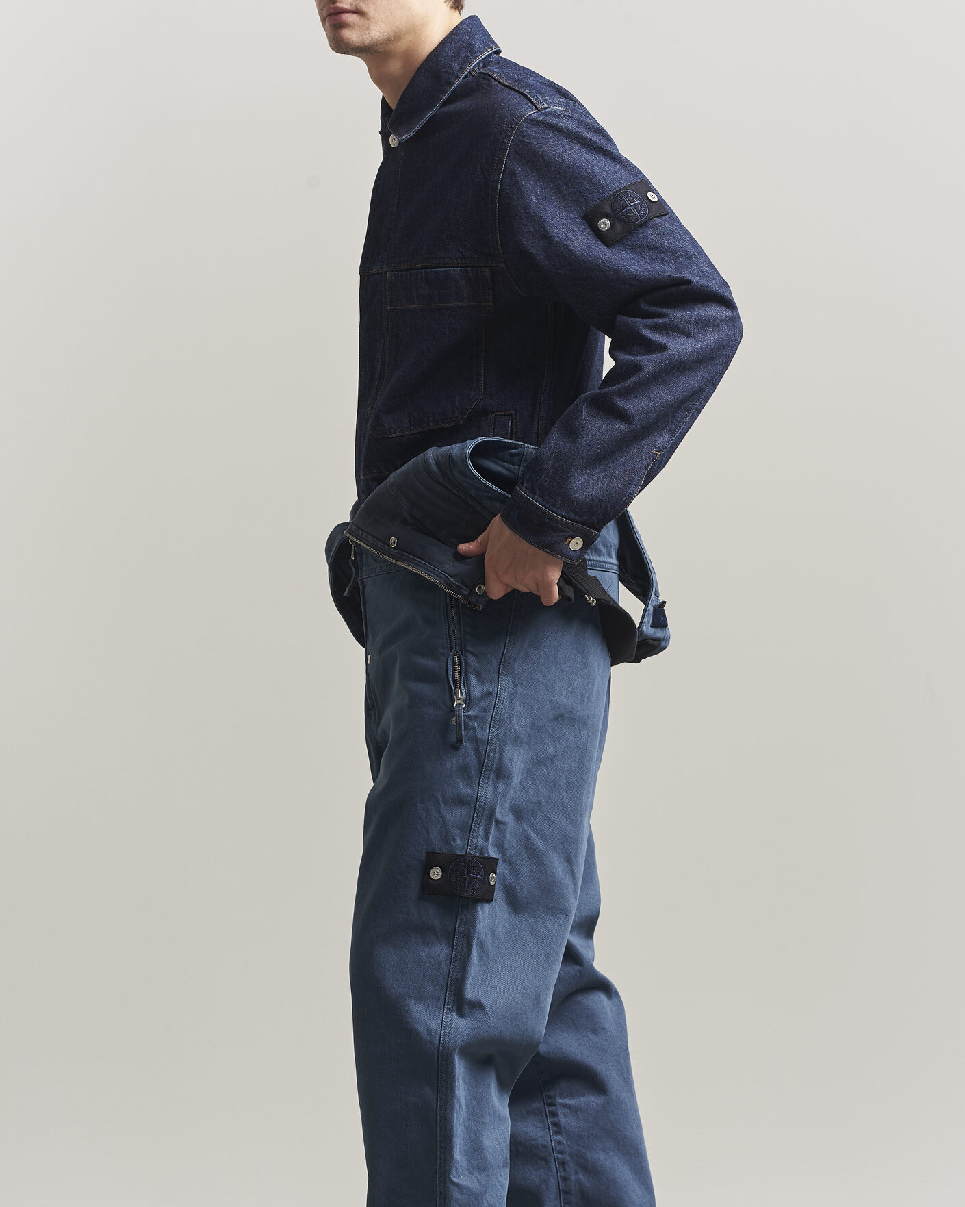 Mies | Kauluspaidat | Stone Island | Denim Overall Indigo