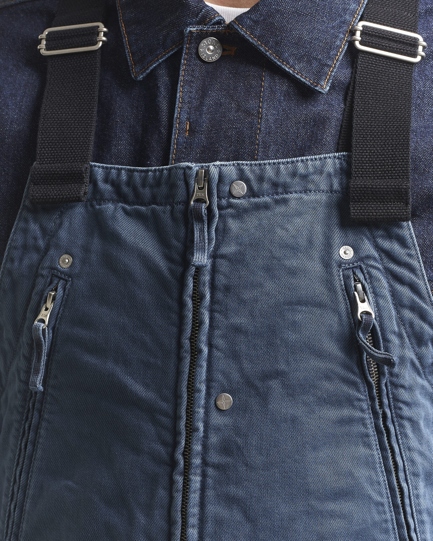Mies | Kauluspaidat | Stone Island | Denim Overall Indigo