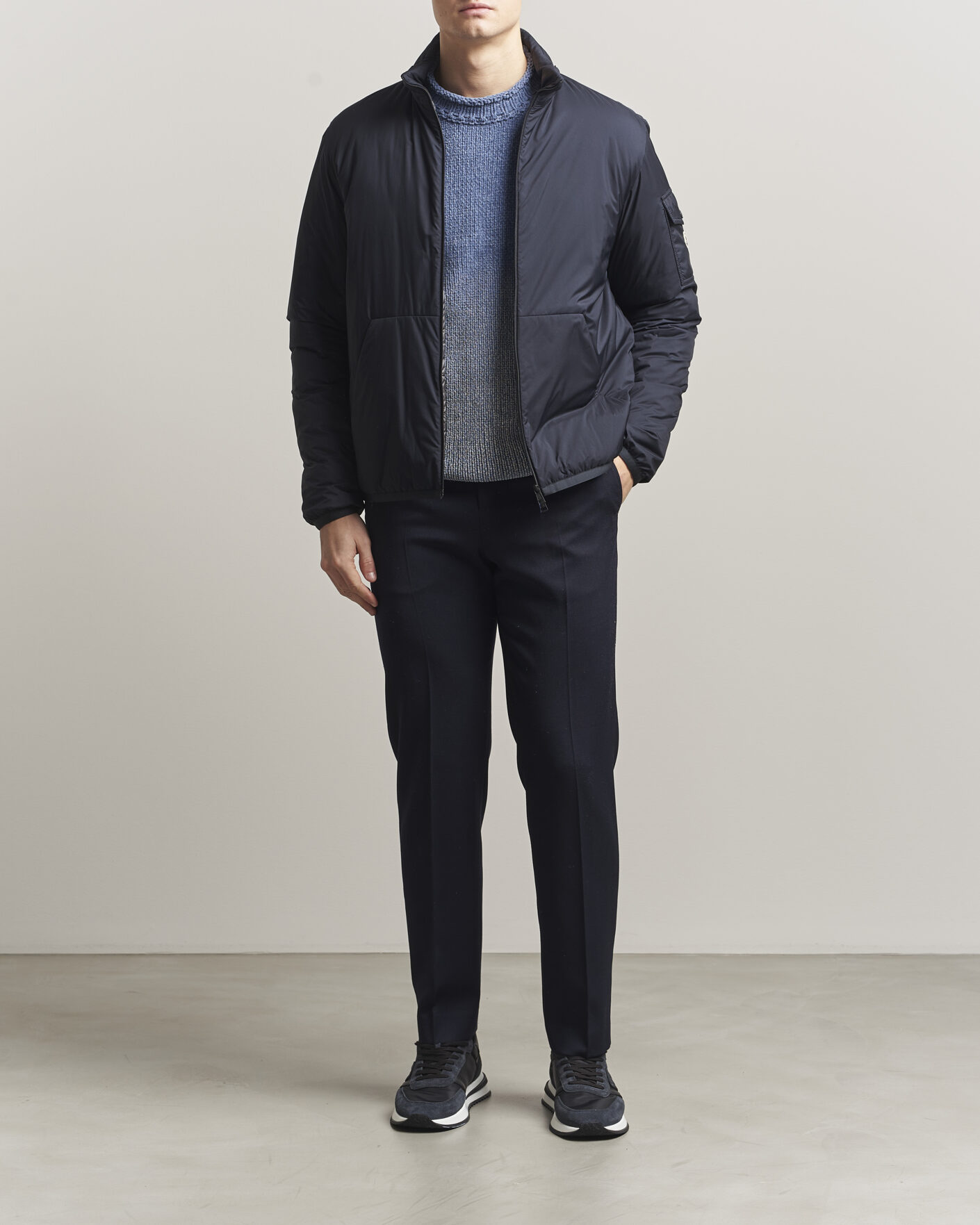 Mies | Takit | Moncler | Breezes Jacket Navy