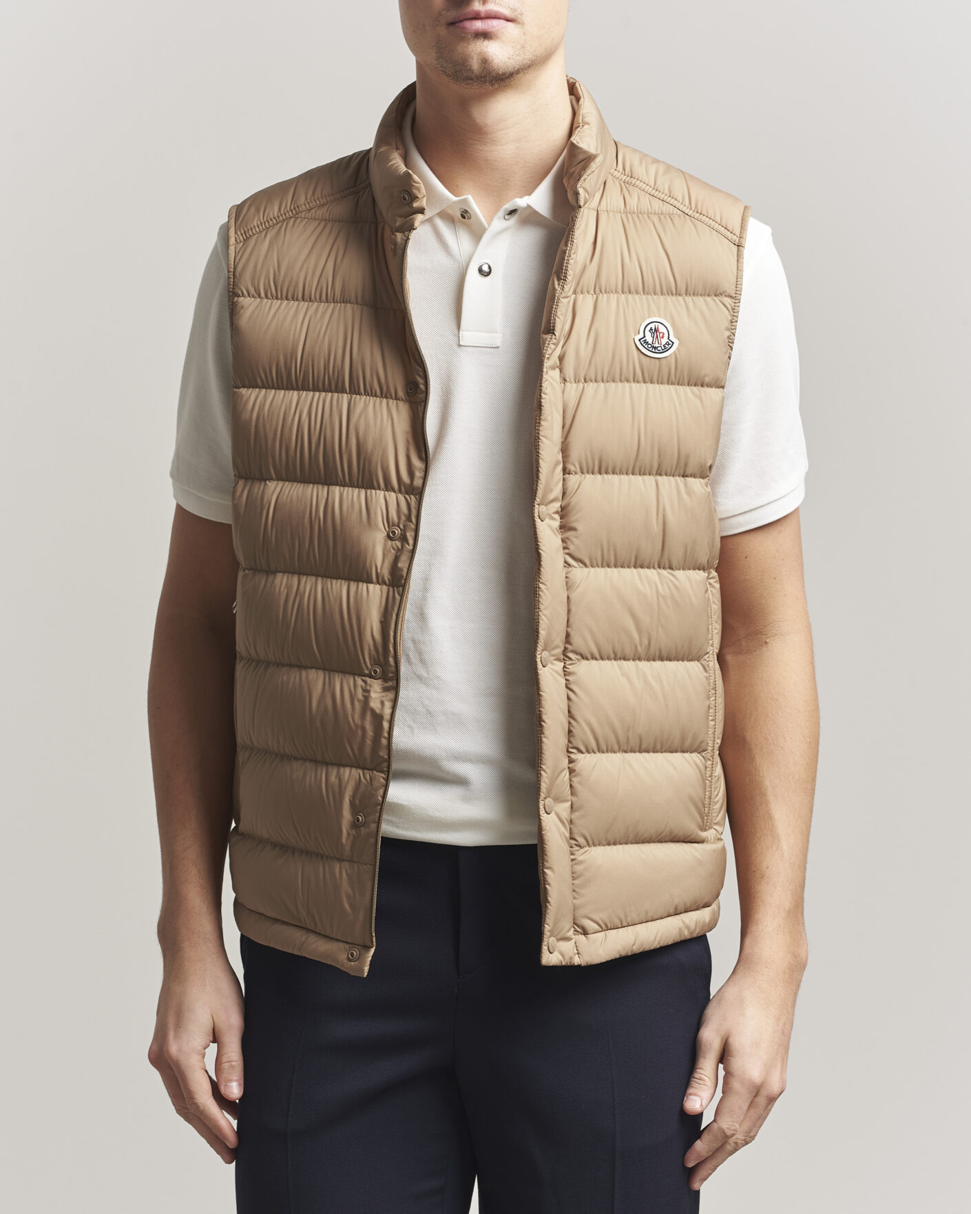 Mies | Ulkoliivit | Moncler | Barthe Down Vest Tan