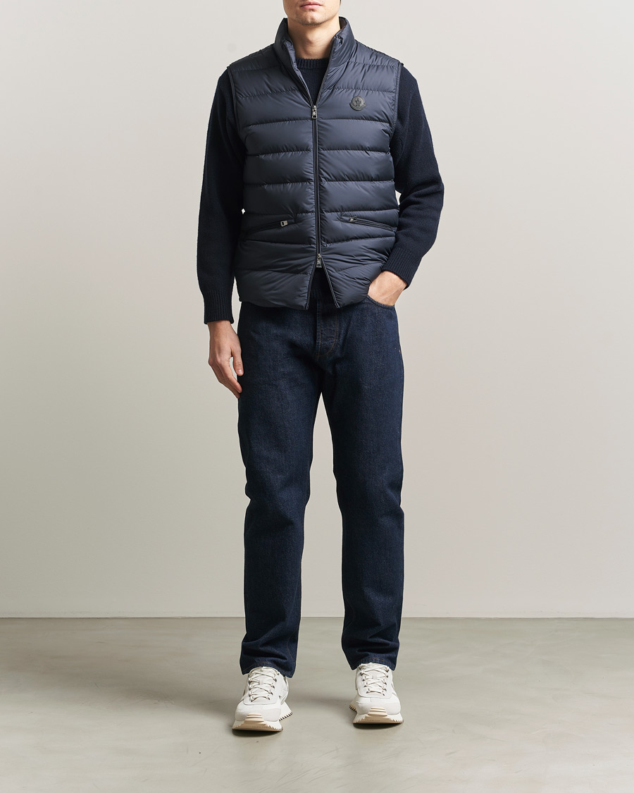 Mies | Ulkoliivit | Moncler | Lechtal Down Vest Navy