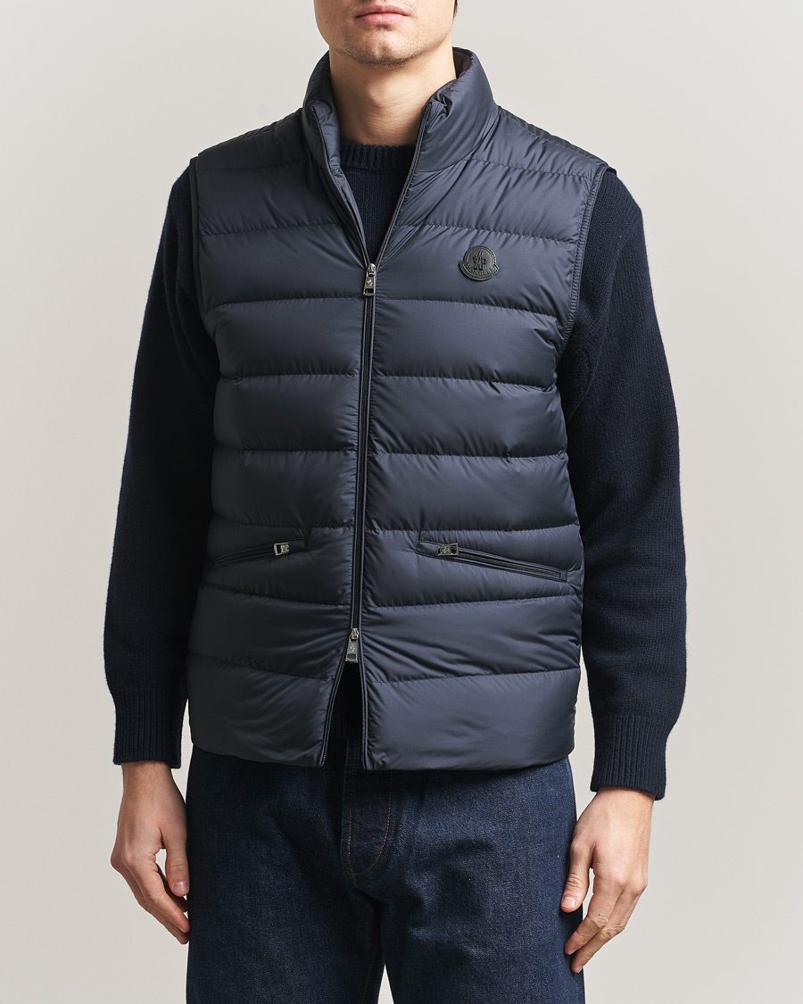 Mies | Ulkoliivit | Moncler | Lechtal Down Vest Navy