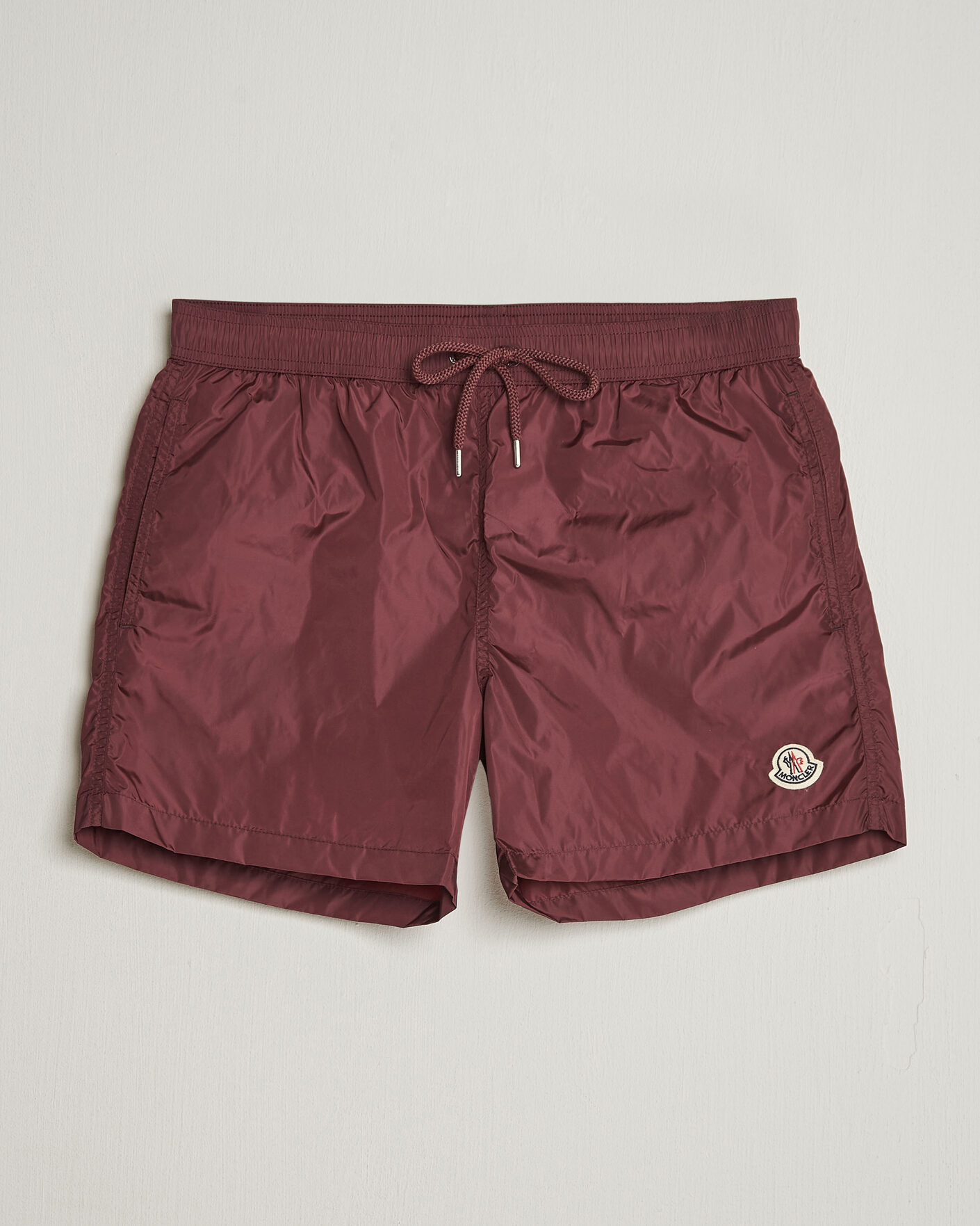 Mies | Uimahousut | Moncler | Nylon Swim Shorts Burgundy