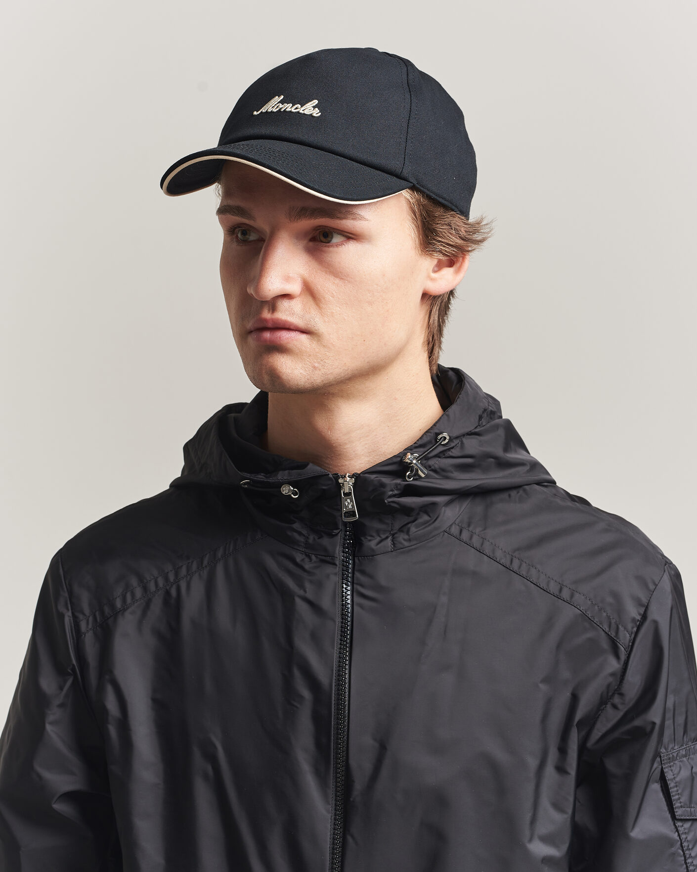Mies | Päähineet | Moncler | Signature Baseball Cap Black