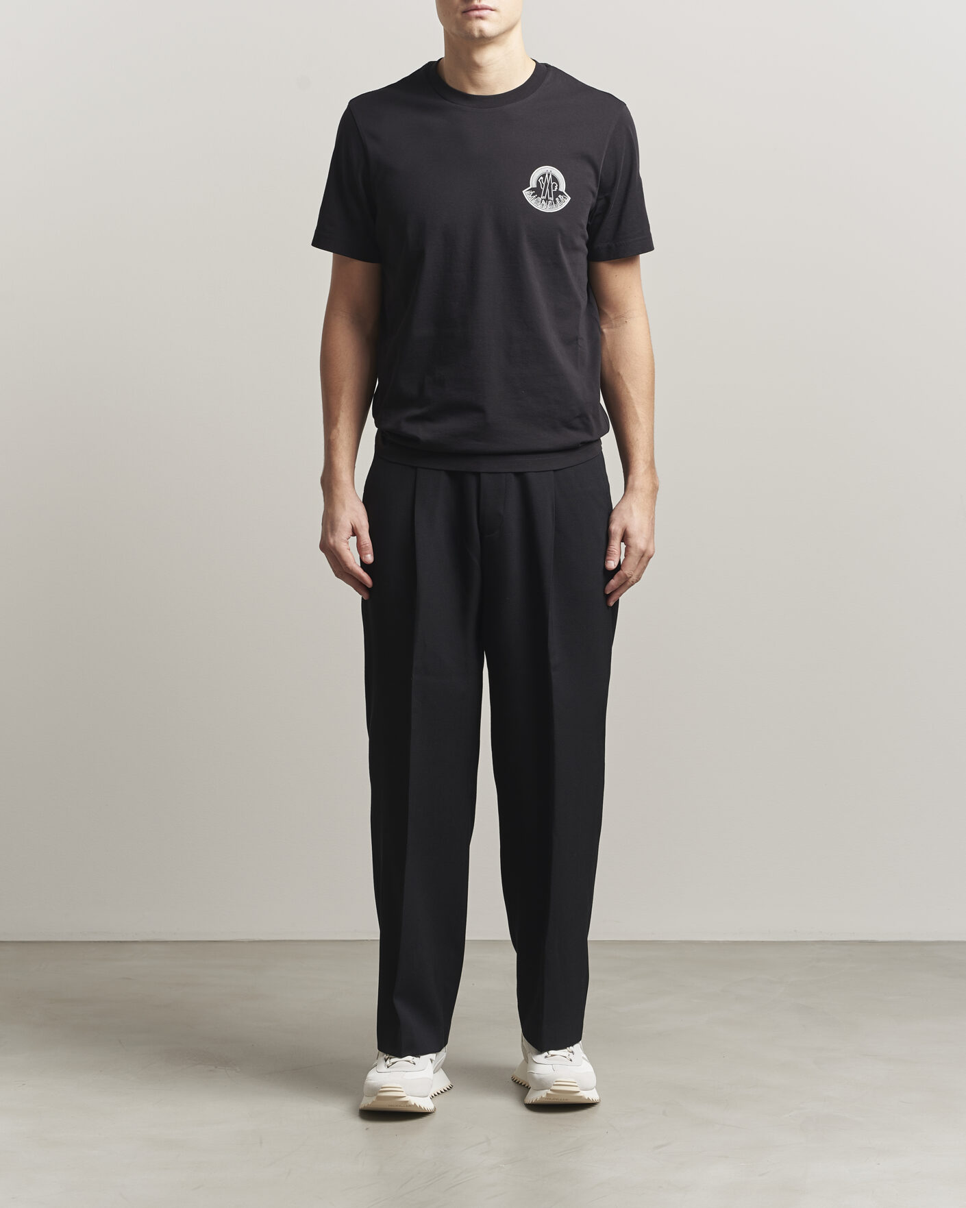 Mies | T-paidat | Moncler | 3D Logo T-Shirt Black