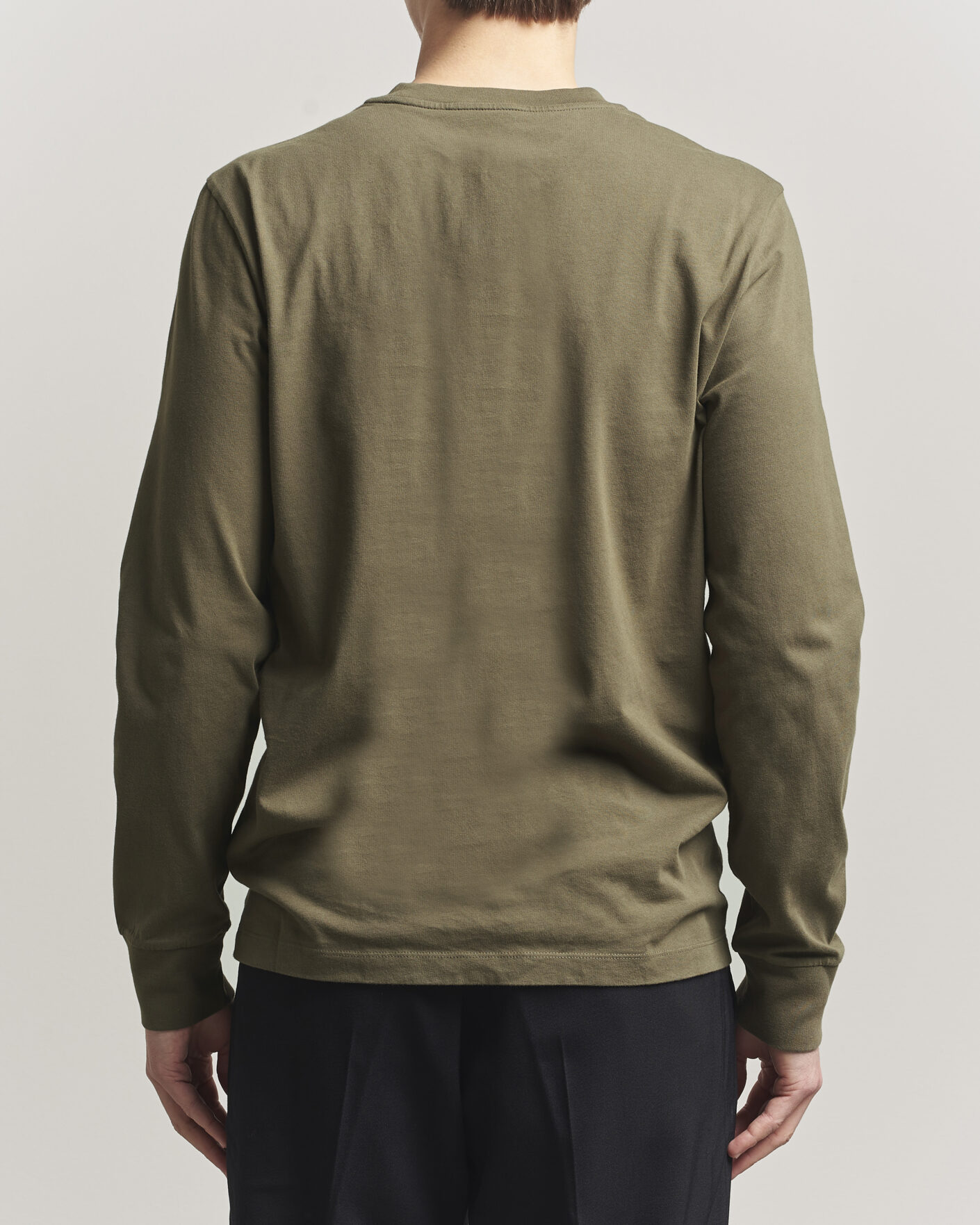 Mies | T-paidat | Moncler | Lettering Logo Long Sleeve T-Shirt Desert