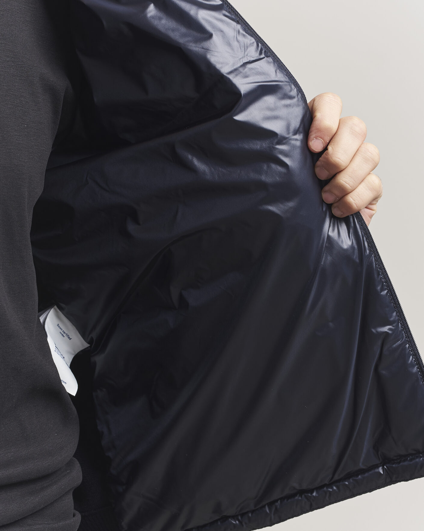 Mies | Takit | Moncler | Hybrid Laque Zip Cardigan Navy