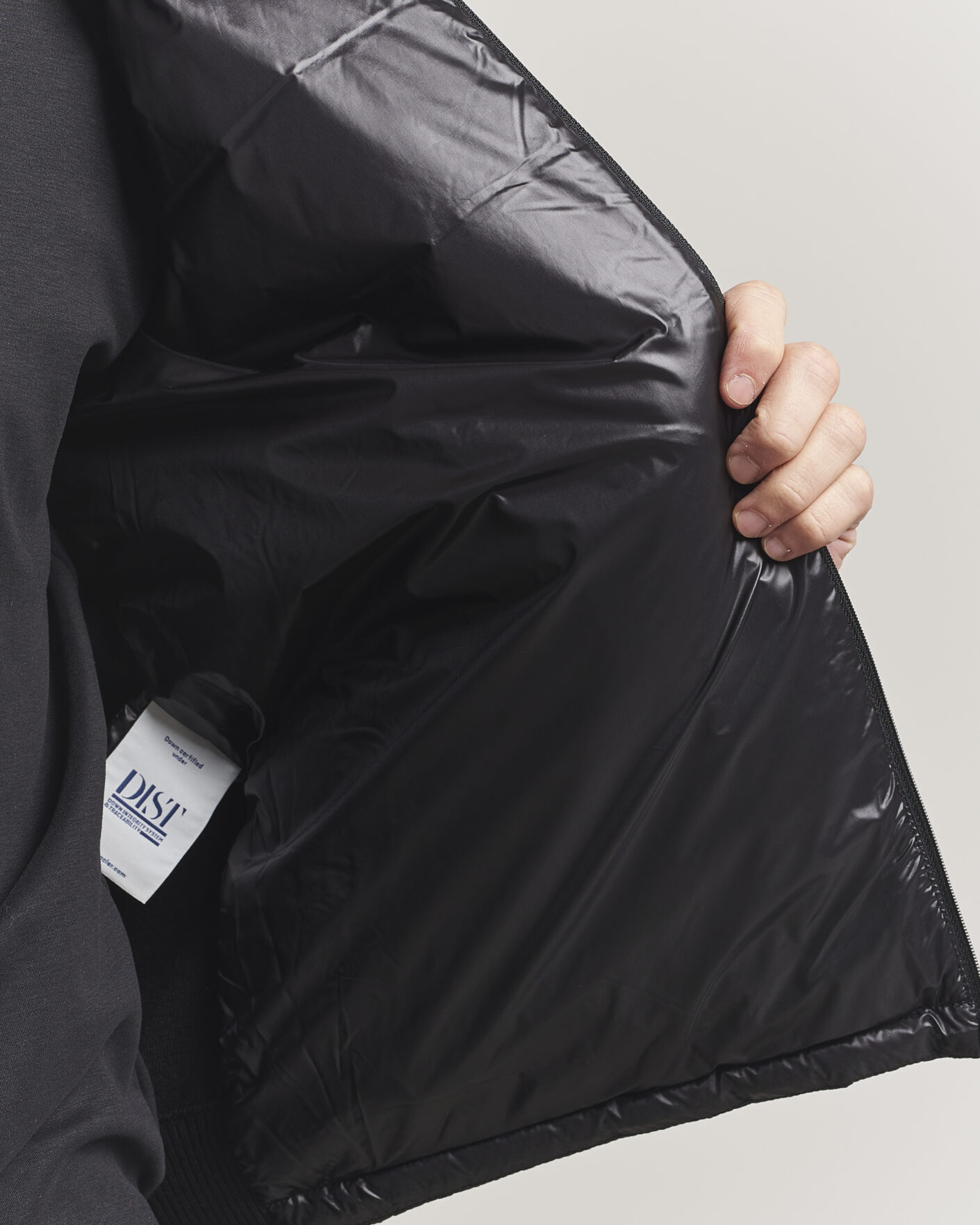 Mies | Takit | Moncler | Hybrid Laque Zip Cardigan Black