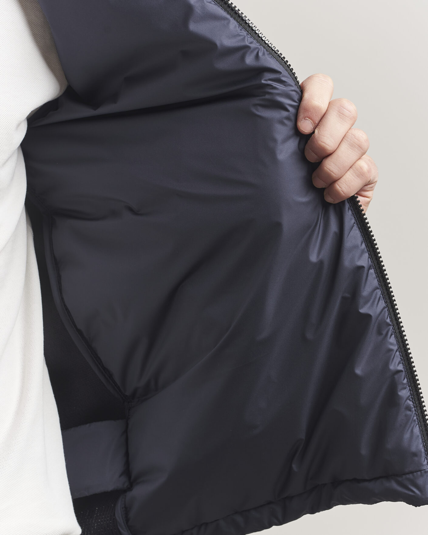 Mies | Takit | Moncler | Hybrid Zip Cardigan Navy