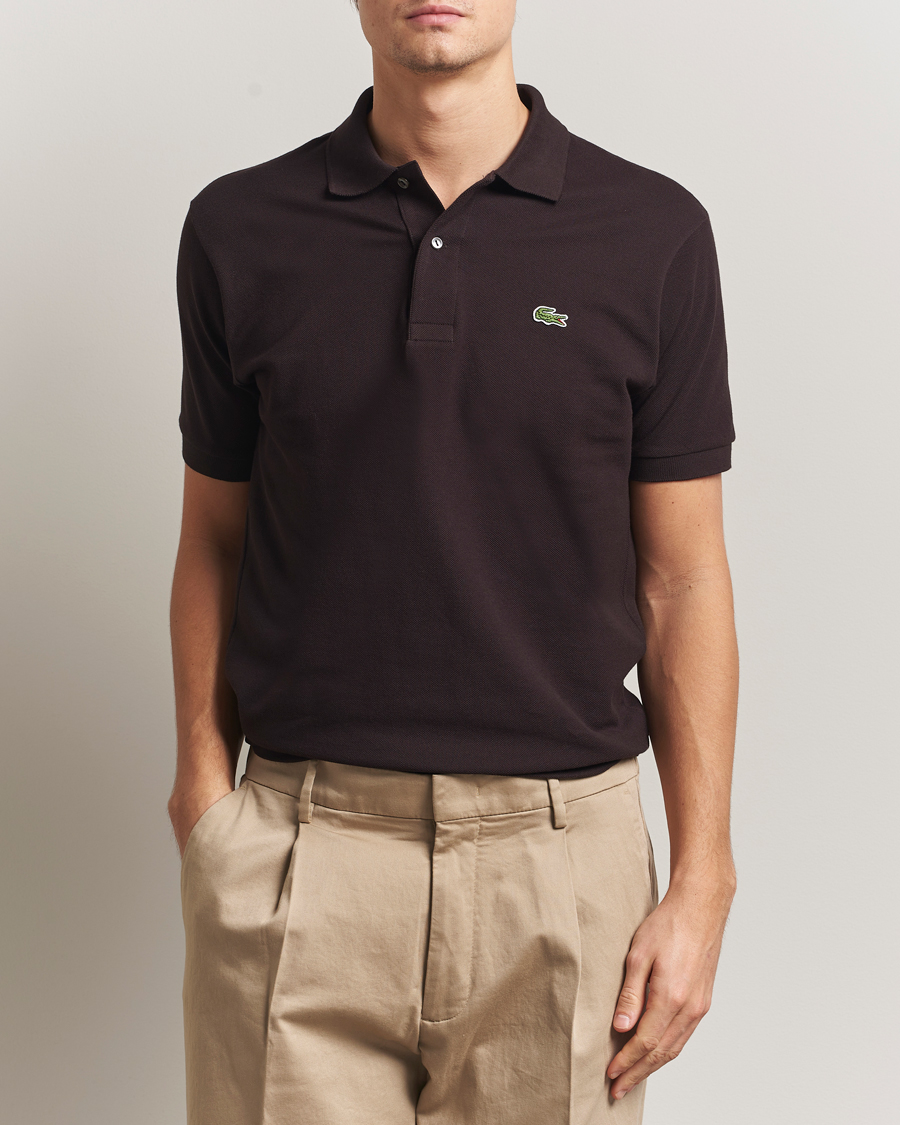 Mies | Pikeet | Lacoste | Original Polo Piké Buffle Brown