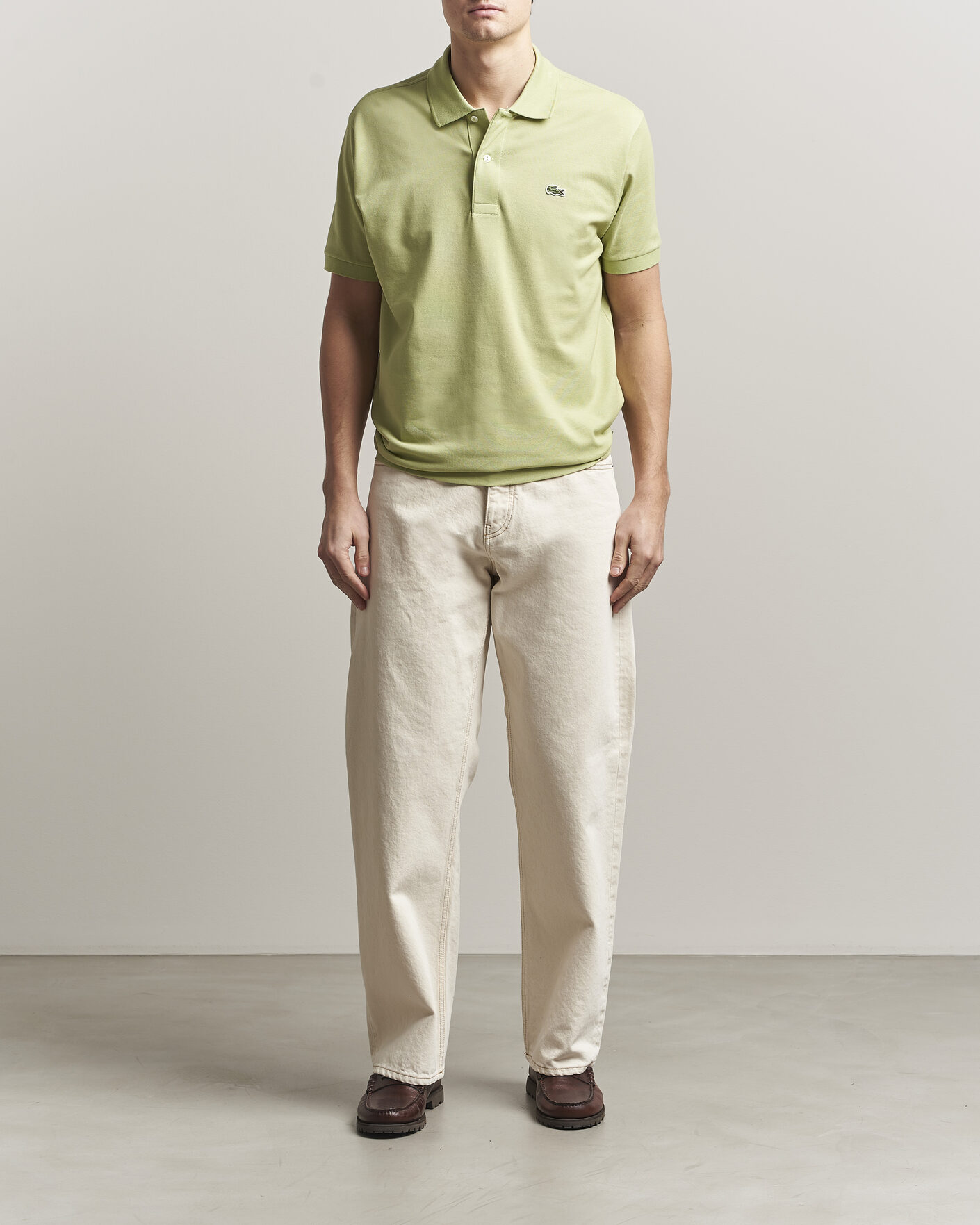 Mies | Pikeet | Lacoste | Original Polo Piké Birch Green