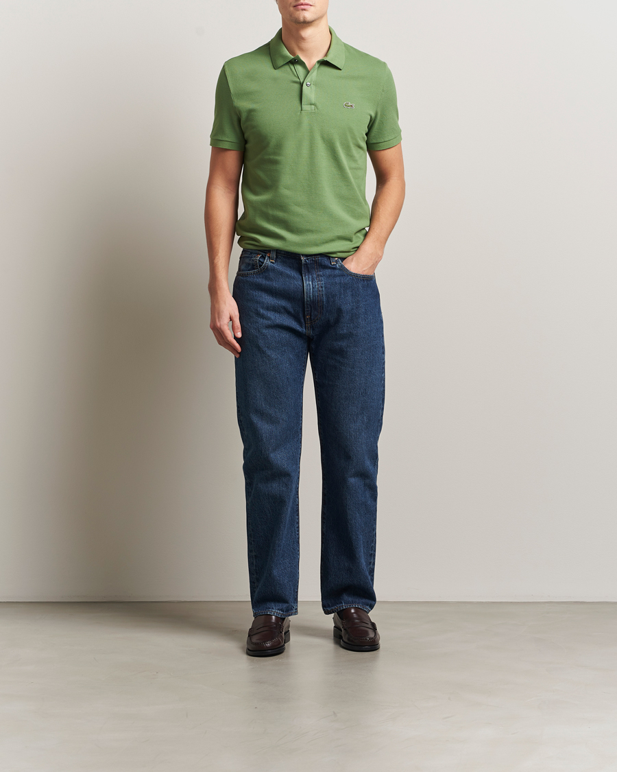 Mies | Pikeet | Lacoste | Slim Fit Polo Piké Lettuce