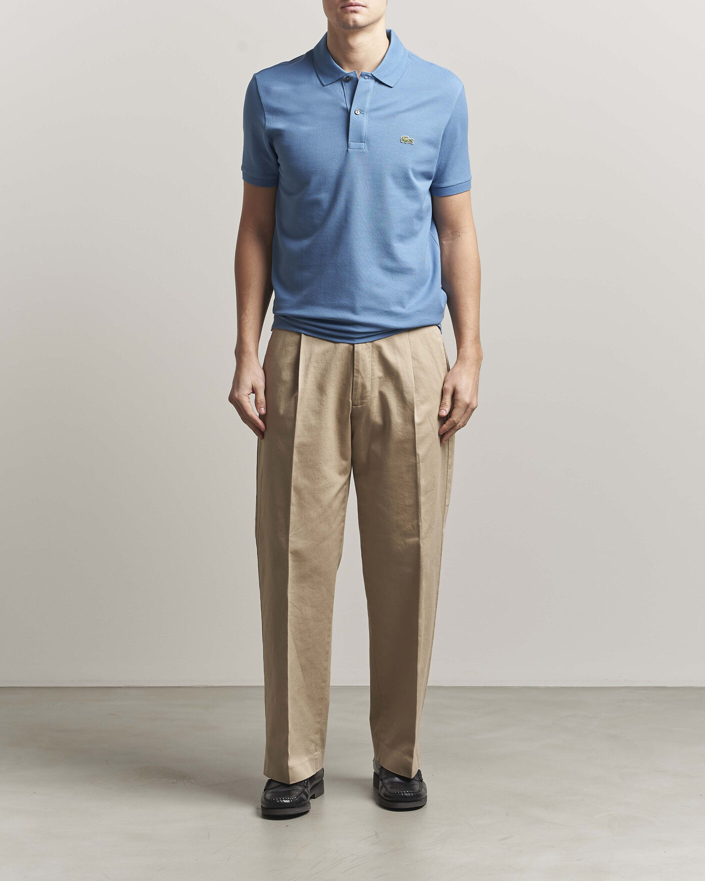Mies | Pikeet | Lacoste | Slim Fit Polo Piké Abyss Blue