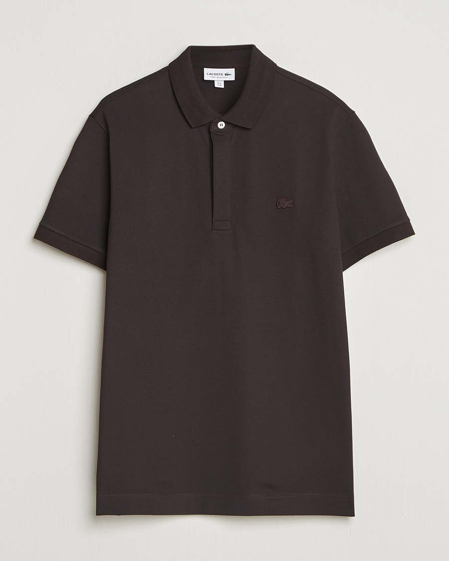 Mies | Pikeet | Lacoste | Paris Polo Piké Buffle Brown