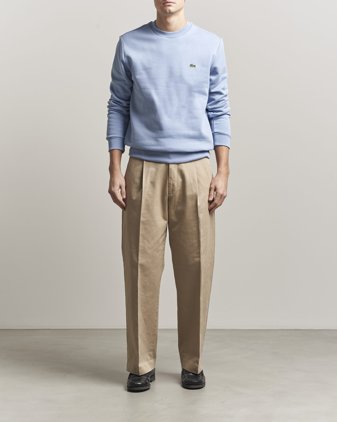 Mies | Puserot | Lacoste | Crew Neck Sweatshirt Aphylla Blue