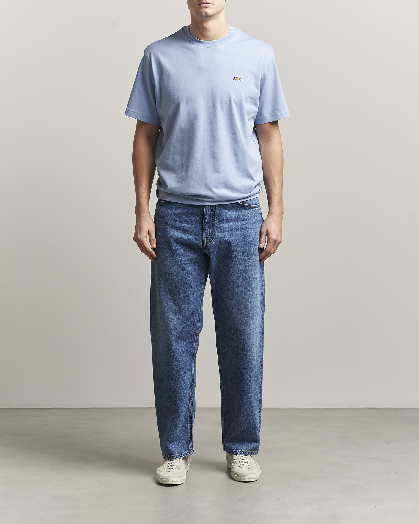 Mies | T-paidat | Lacoste | Crew Neck T-Shirt Aphylla Blue