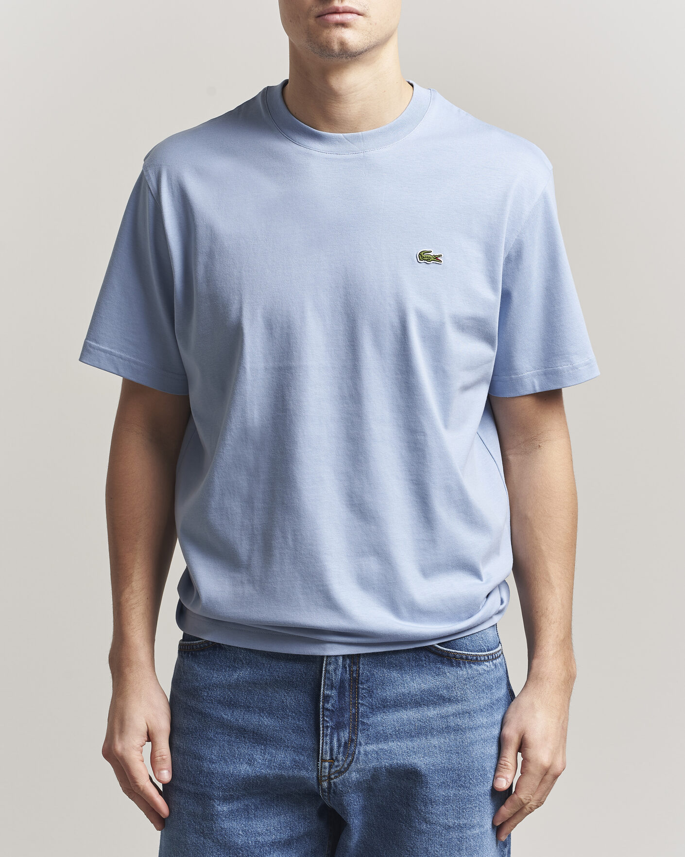 Mies | T-paidat | Lacoste | Crew Neck T-Shirt Aphylla Blue