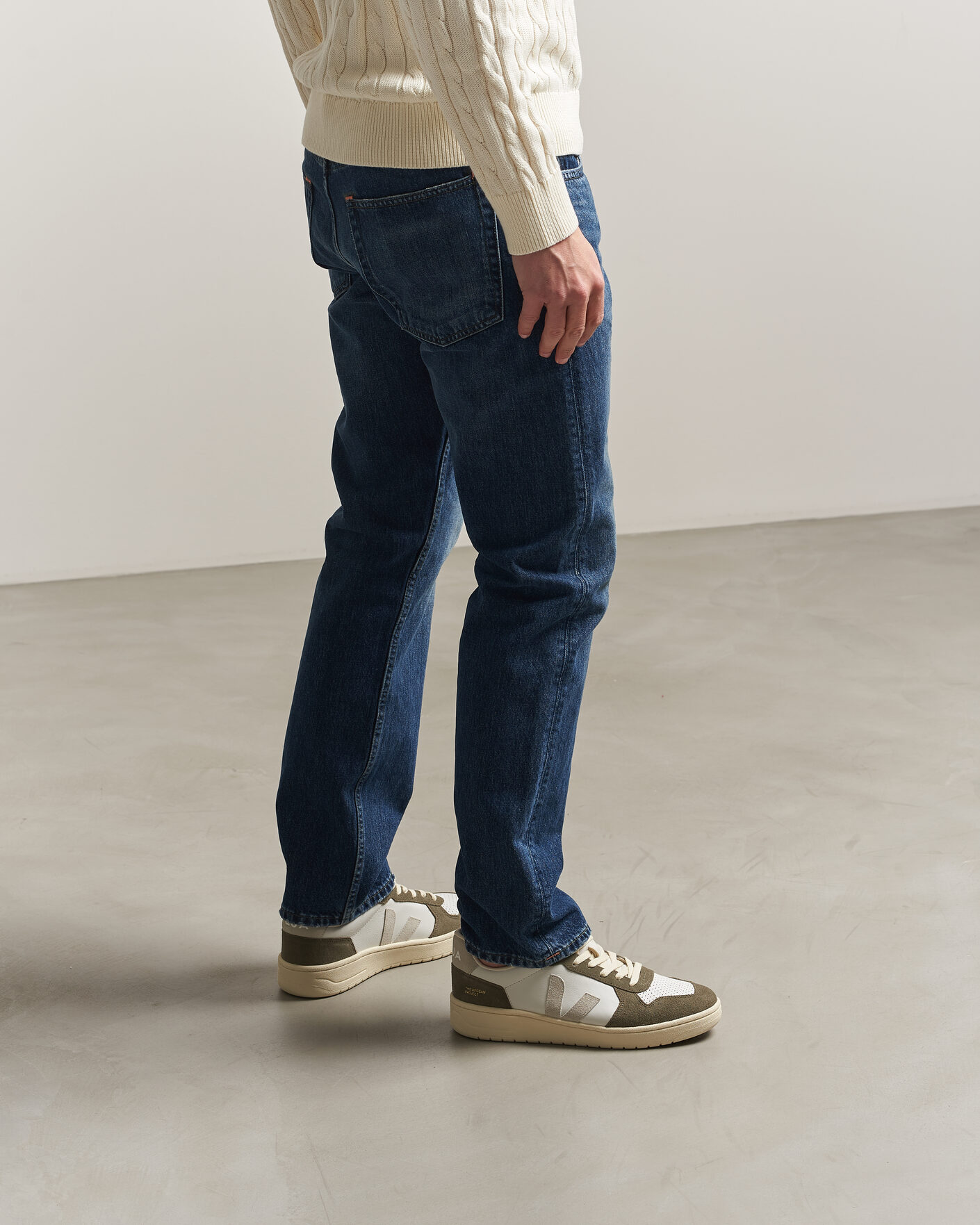 Mies | Tennarit | Veja | V-82 Sneaker White/Natural Khaki