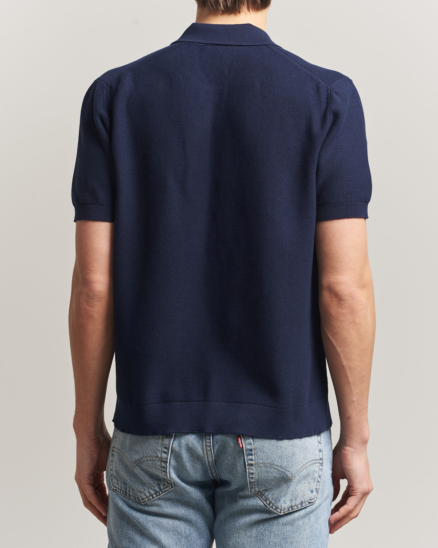 Mies | Pikeet | Lacoste | Cotton Knitted Polo Navy Blue
