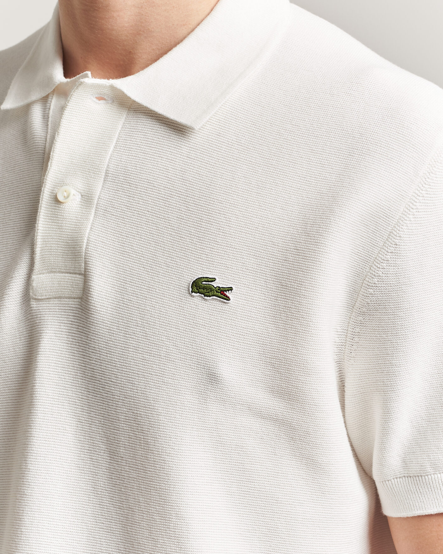 Mies | Pikeet | Lacoste | Cotton Knitted Polo Flour