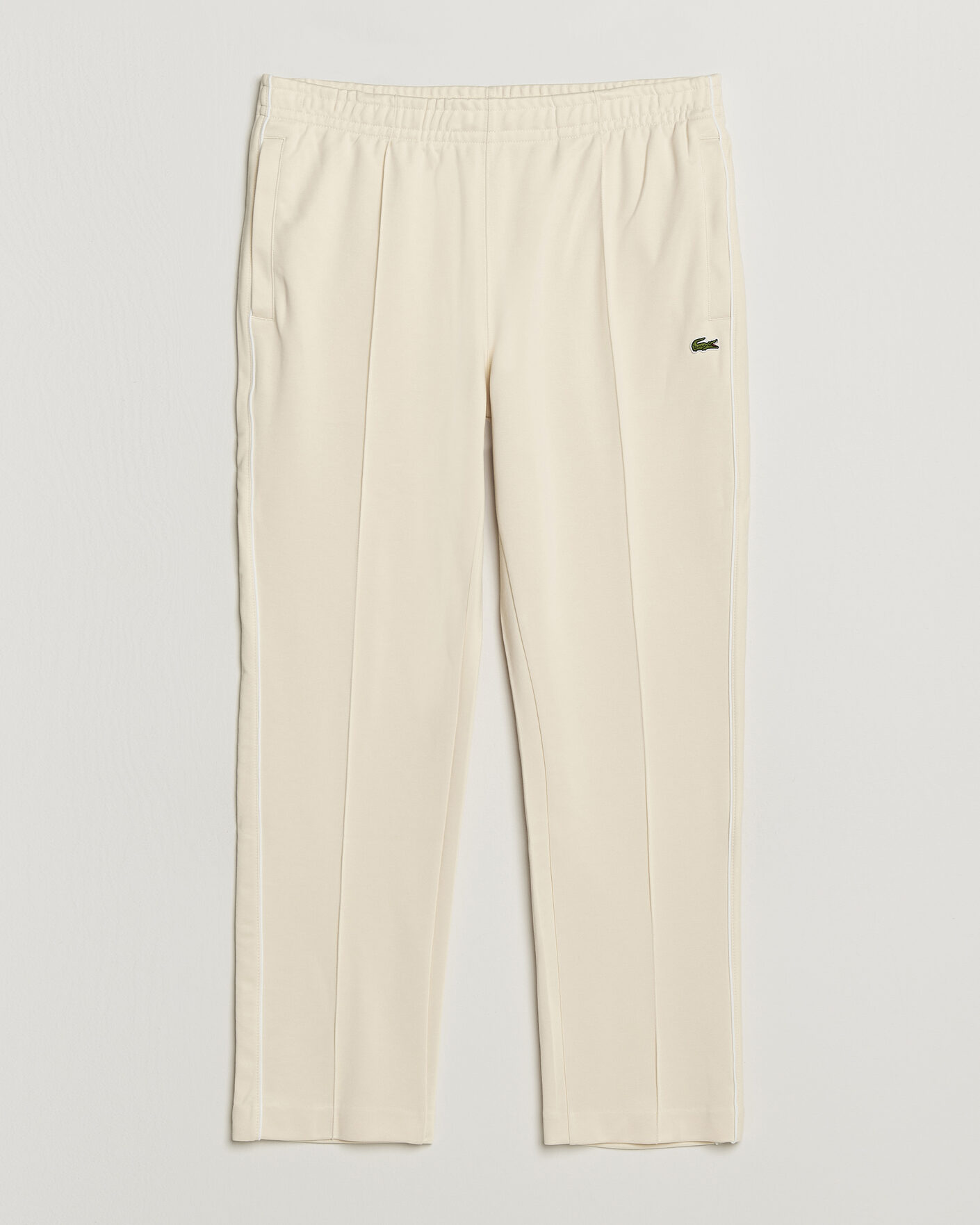 Mies | Housut | Lacoste | Piqué Track Pants Naturel Clair
