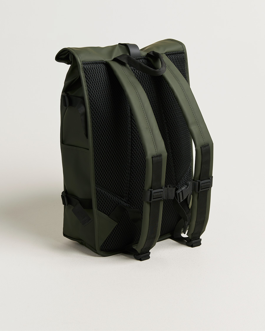 Mies | Laukut | RAINS | Rolltop Large Rucksack Green