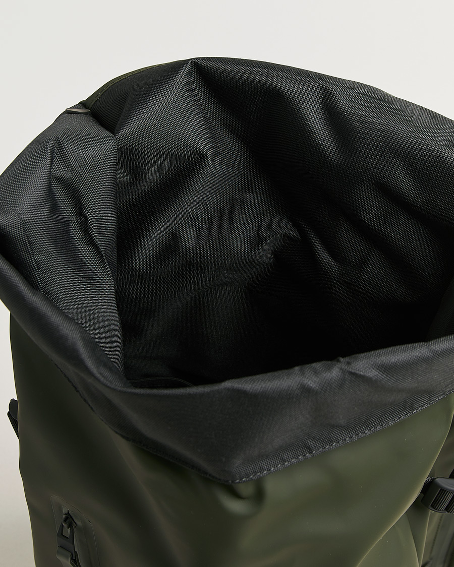 Mies | Laukut | RAINS | Rolltop Large Rucksack Green