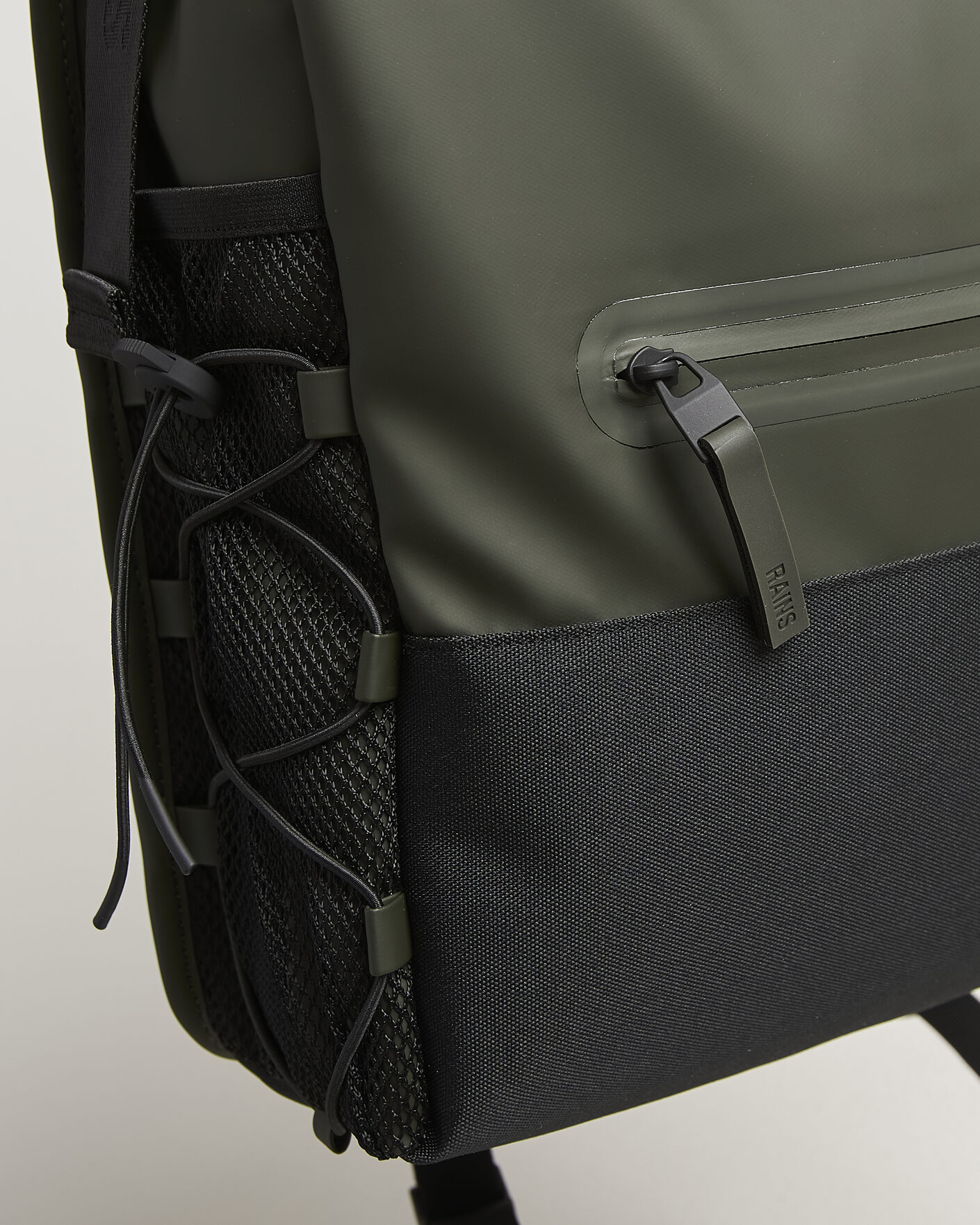 Mies | Laukut | RAINS | Trail Mountaineer Rolltop Backpack Green