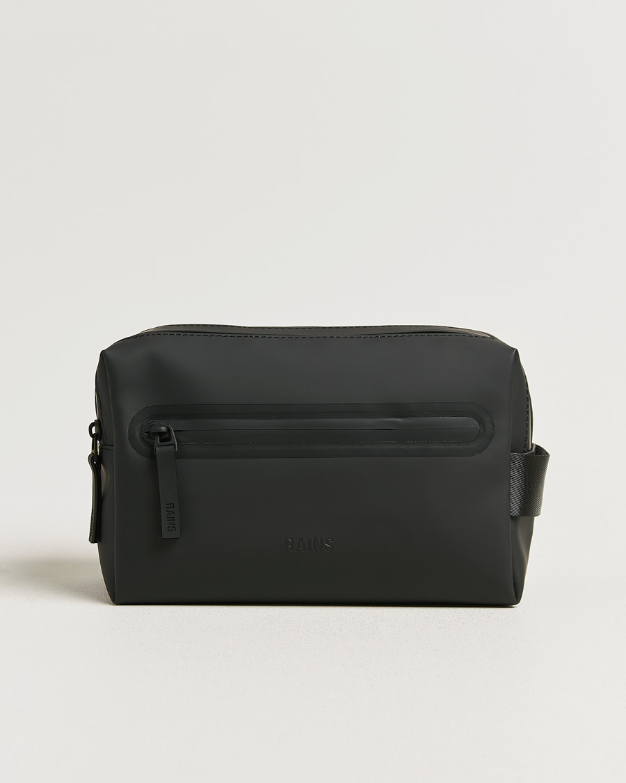 Mies | Laukut | RAINS | Double Zip Washbag Black