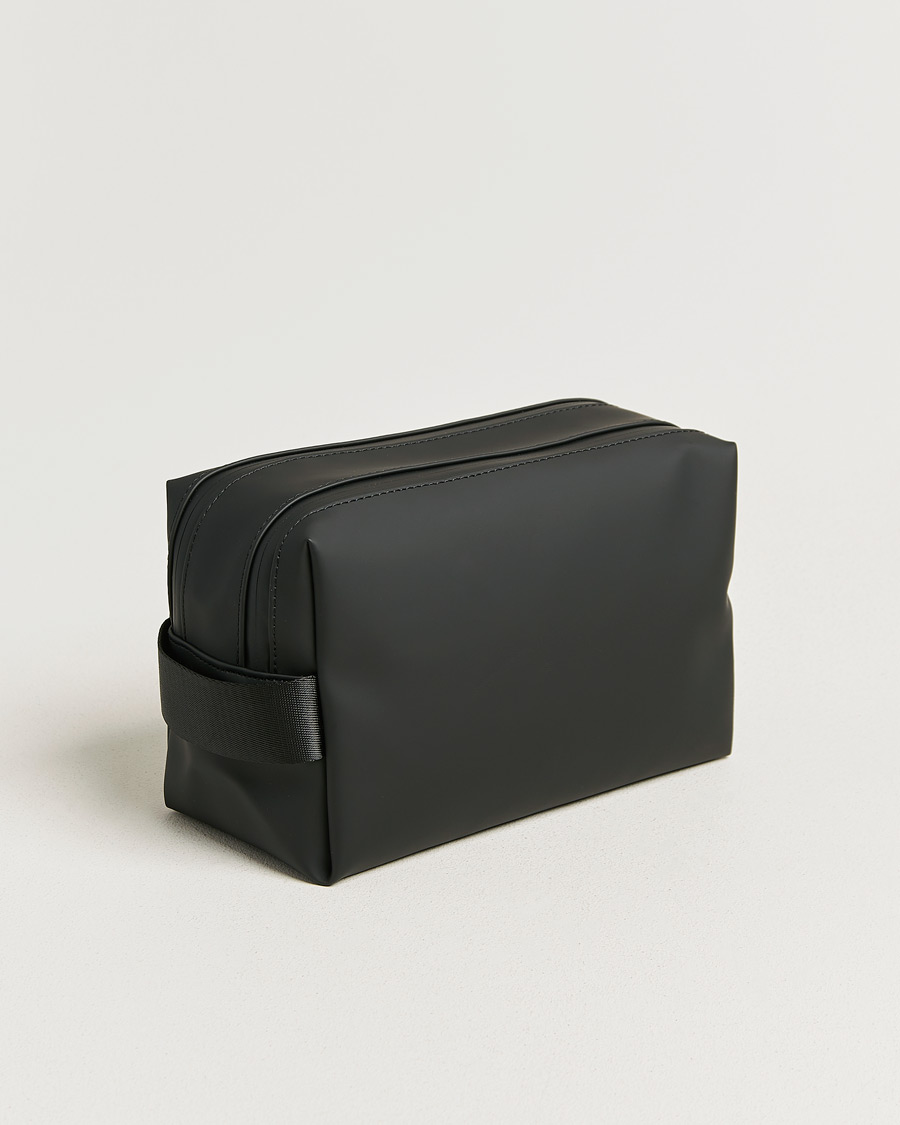 Mies | Laukut | RAINS | Double Zip Washbag Black