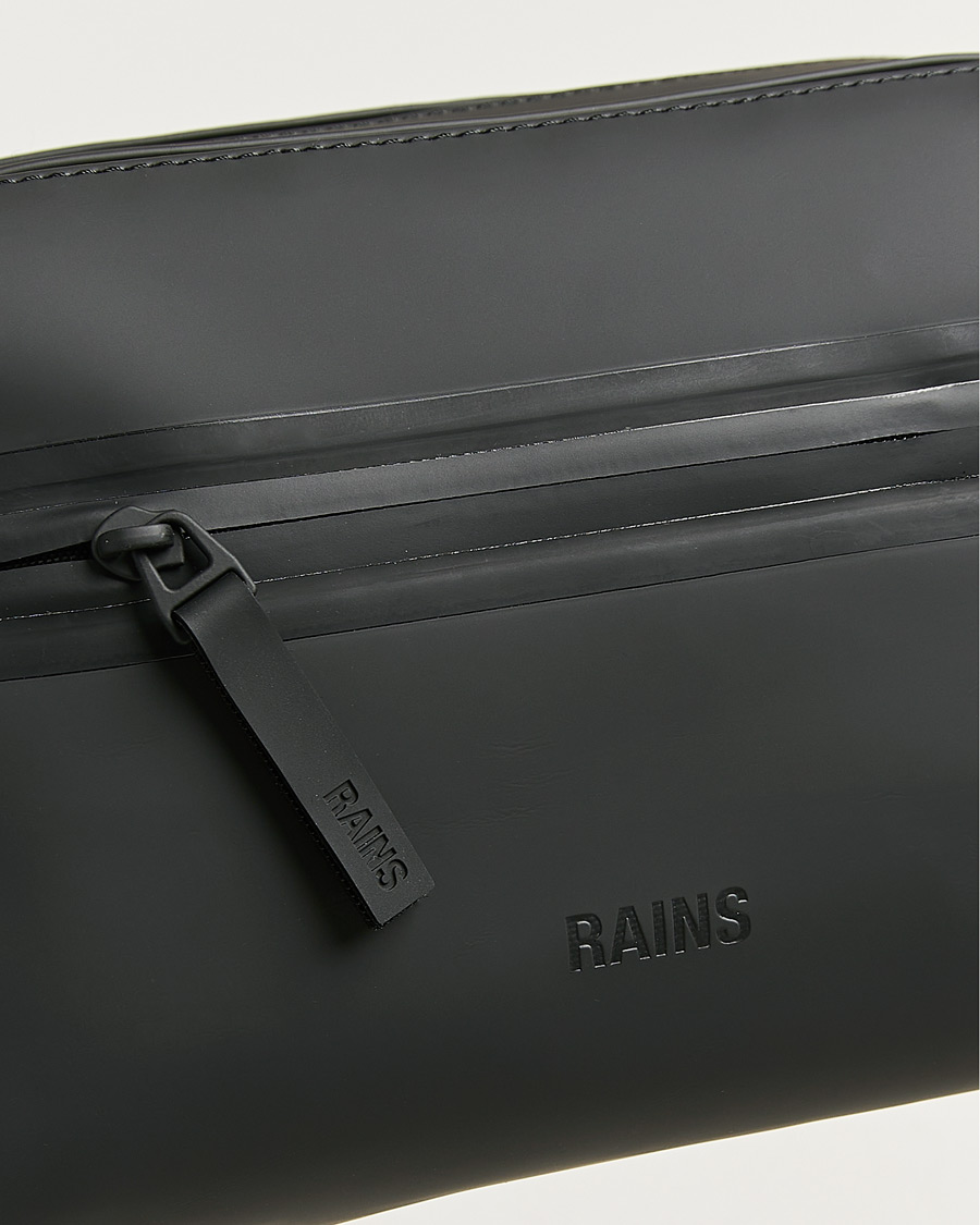 Mies | Laukut | RAINS | Double Zip Washbag Black