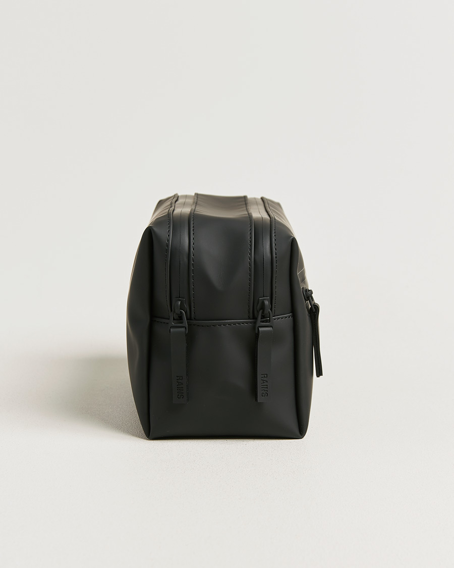 Mies | Laukut | RAINS | Double Zip Washbag Black