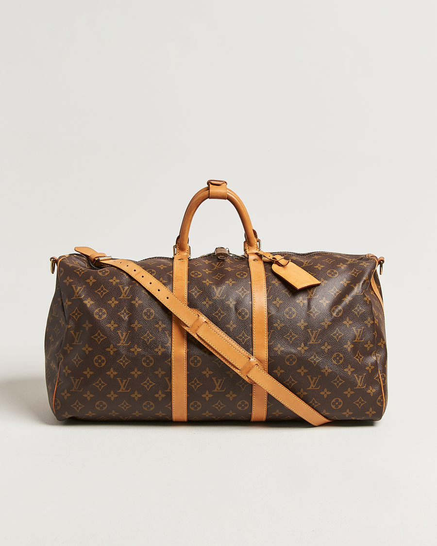 Mies | Pre-Owned & Vintage Bags | Louis Vuitton Pre-Owned | Keepall Bandouliére 55 Monogram